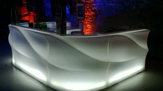 Location et vente de mobilier lumineux