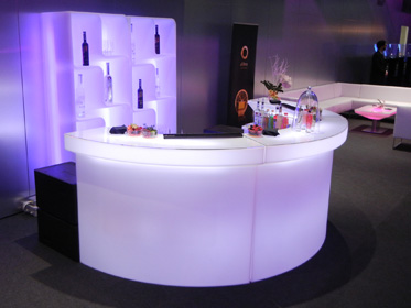 Location de bar lumineux